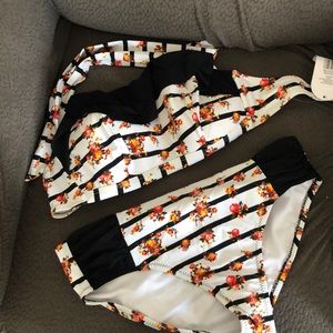 NWT Jessica Simpson High-Waisted Bikini